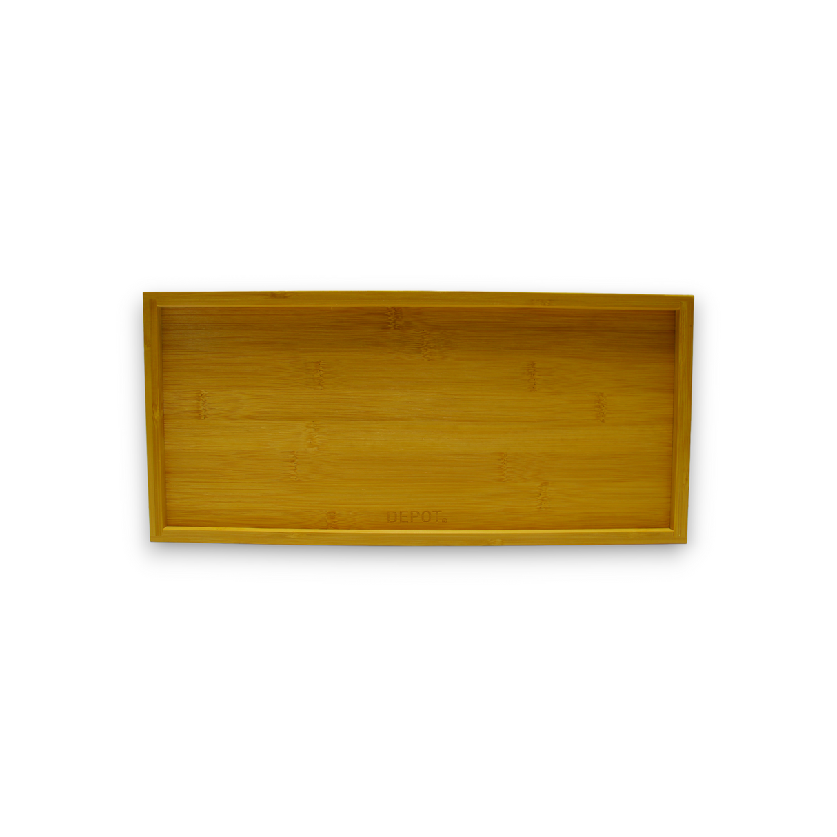 Depot, DEPOT, Wooden Display Tray, Light Brown, 19.5 x 9.5 x 4 cm - Feel You
