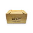 Depot, Expo, Empty Wooden Box, Light Brown, 30 x 19 x 16 cm - Feel You