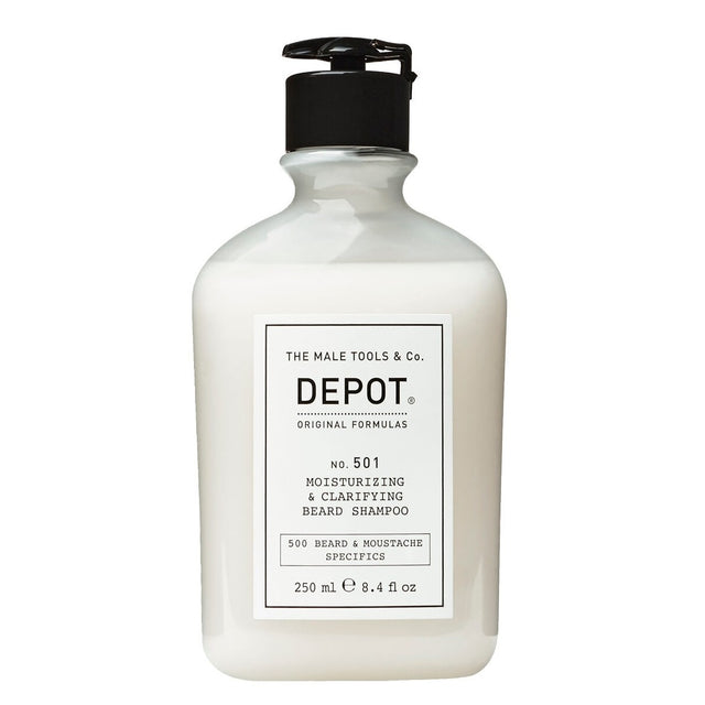 Depot - No. 501 Moisturizing & Clarifying Beard Shampoo - 250ml - Feel You