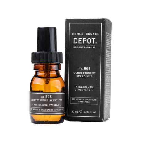 Depot - No. 505 Conditioning Beard Oil Mysterious Vanilla - Olejový balzám na vousy - 30ml - Feel You