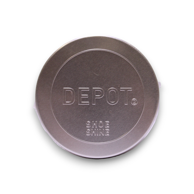 Depot, Shoe Shine, Metal Jar, Silver - Feel You