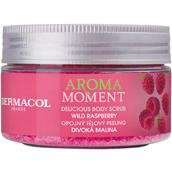 Dermacol - Aroma Moment Divoká malina Delicious Body Scrub - Opojný tělový peeling - 200.0g - Feel You