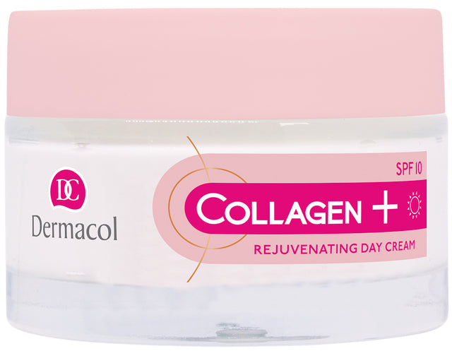 Dermacol, Collagen +, Hyaluronic Collagen, Lifting, Day, Cream, For Face, SPF 10, 50 ml - Feel You