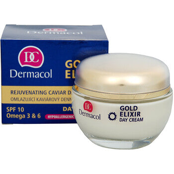 Dermacol - Gold Elixir Day Cream (Mature Skin) - Caviar Rejuvenating Day Cream SPF 10 - 50ml - Feel You