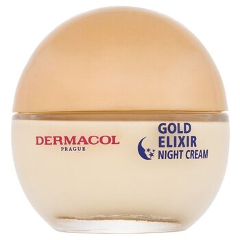 Dermacol - Gold Elixir Night Cream (Mature Skin) - Caviar Rejuvenating Night Cream - 50ml - Feel You