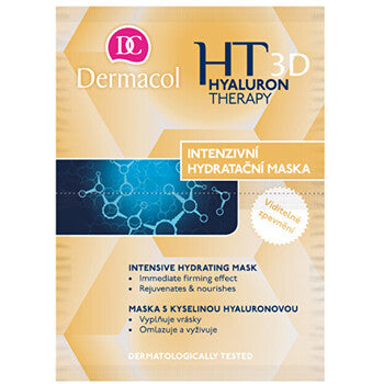 Dermacol - HT 3D Intensive Hydrating Mask (2 pieces) - Intensive moisturizing mask and remodeling - 8ml - Feel You