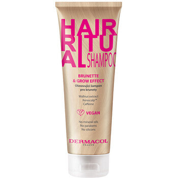 Dermacol - Hair Ritual Brunette & Grow Effect Shampoo (brown hair) - 250ml - Feel You