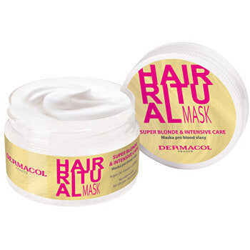Dermacol - Hair Ritual Super Blonde & Intensive Care Mask ( blond hair ) - 200ml - Feel You