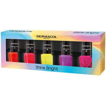 Dermacol - Shine Bright Set - Sada neonových laků na nehty - Feel You