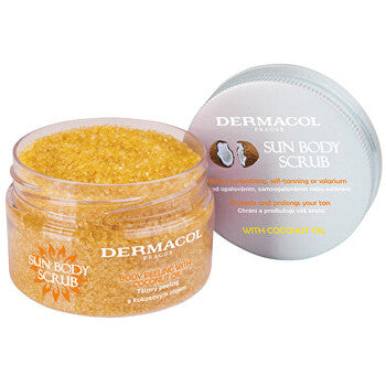 Dermacol - Sun Body Scrub - Body peeling with coconut oil - 200.0g - Feel You