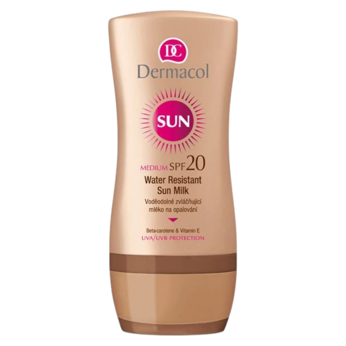 Dermacol, Sun, Water-Resistant, Sunscreen Milk, SPF20, 200 ml *Tester - Feel You