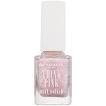 Dermacol - Think Pink Nail Polish - Lak na nehty s třpytkami a vůní 12 ml - Feel You