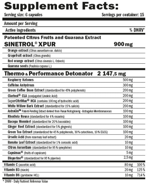 Detonatrol 90 Caps. - Feel You