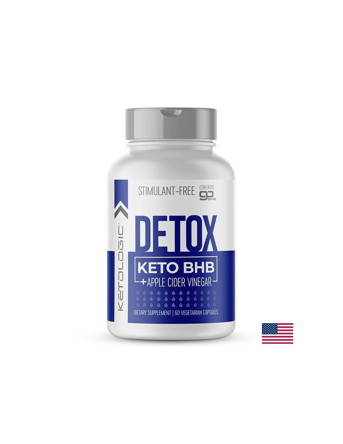 Редукция на теглото - Detox Keto BHB + Ябълков оцет, 60 капсули - Feel You