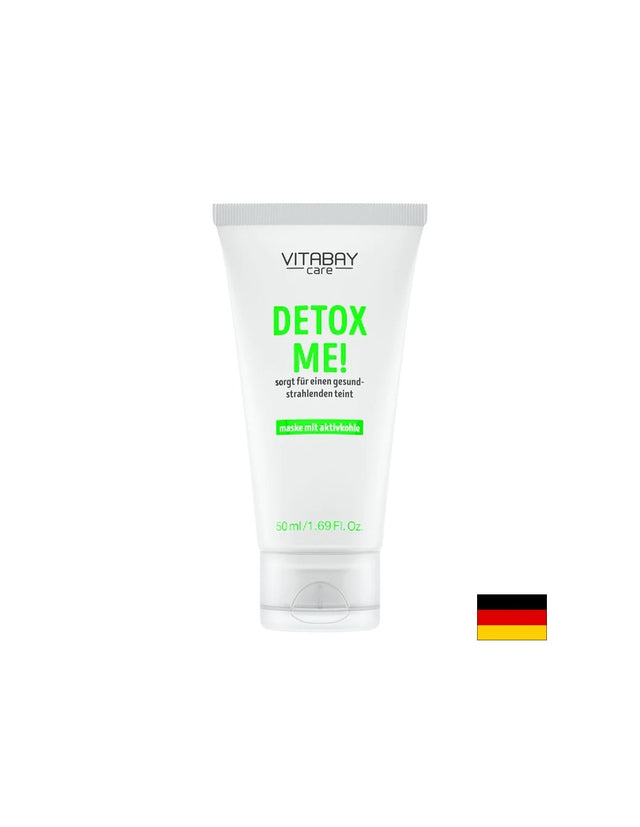 Маска за лице с активен въглен Detox Me, 50 ml - Feel You