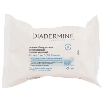 Diadermine - Express Fresh 3-In-1 Cleansing Wipes - 40.0ks - Feel You