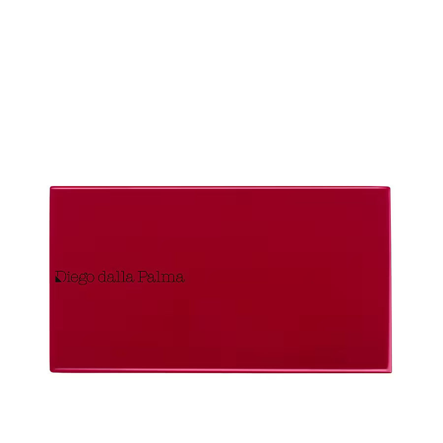Diego Dalla Palma, Diego Dalla Palma, Empty Makeup Plastic Compact Case, Red, With 2 Slots - Feel You