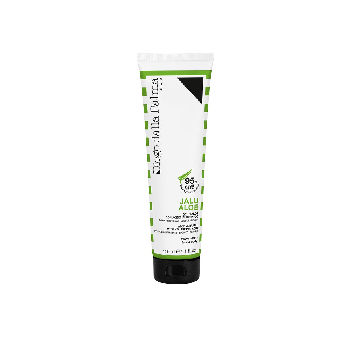 Diego Dalla Palma, Jalu Aloe, Hyaluronic Acid, Calming, Gel, For Face & Body, 150 ml - Feel You