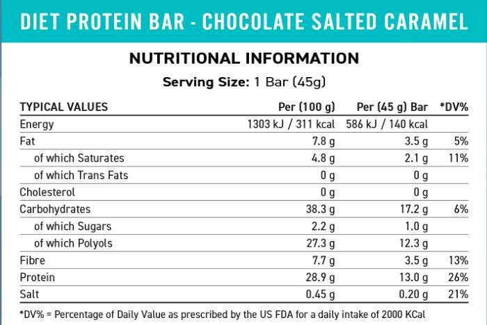 Diet Protein Bar - 12 x 45 грама - Feel You