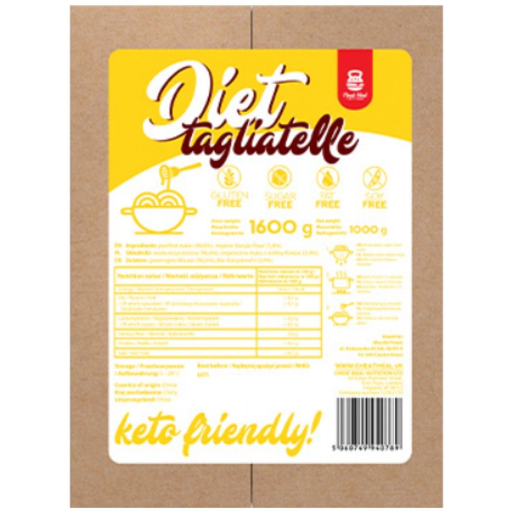Diet Tagliatelle | Keto Friendly Konjac - 1000 грама - Feel You