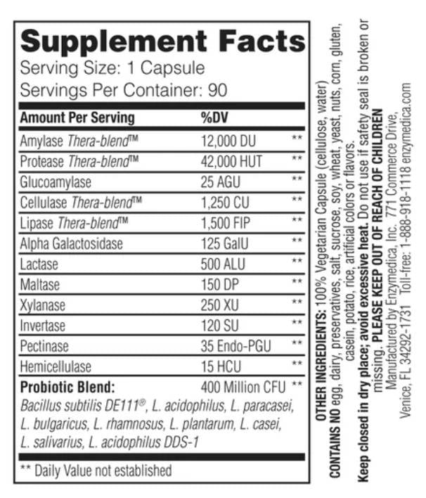 Digest + Probiotics - 90 капсули - Feel You