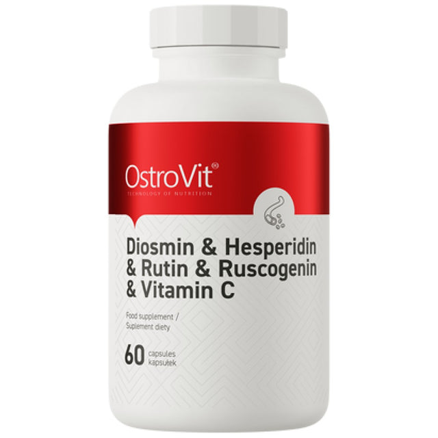 Diosmin + Hesperidin + Rutin + Ruscogenin + Vitamin C - 60 капсули - Feel You
