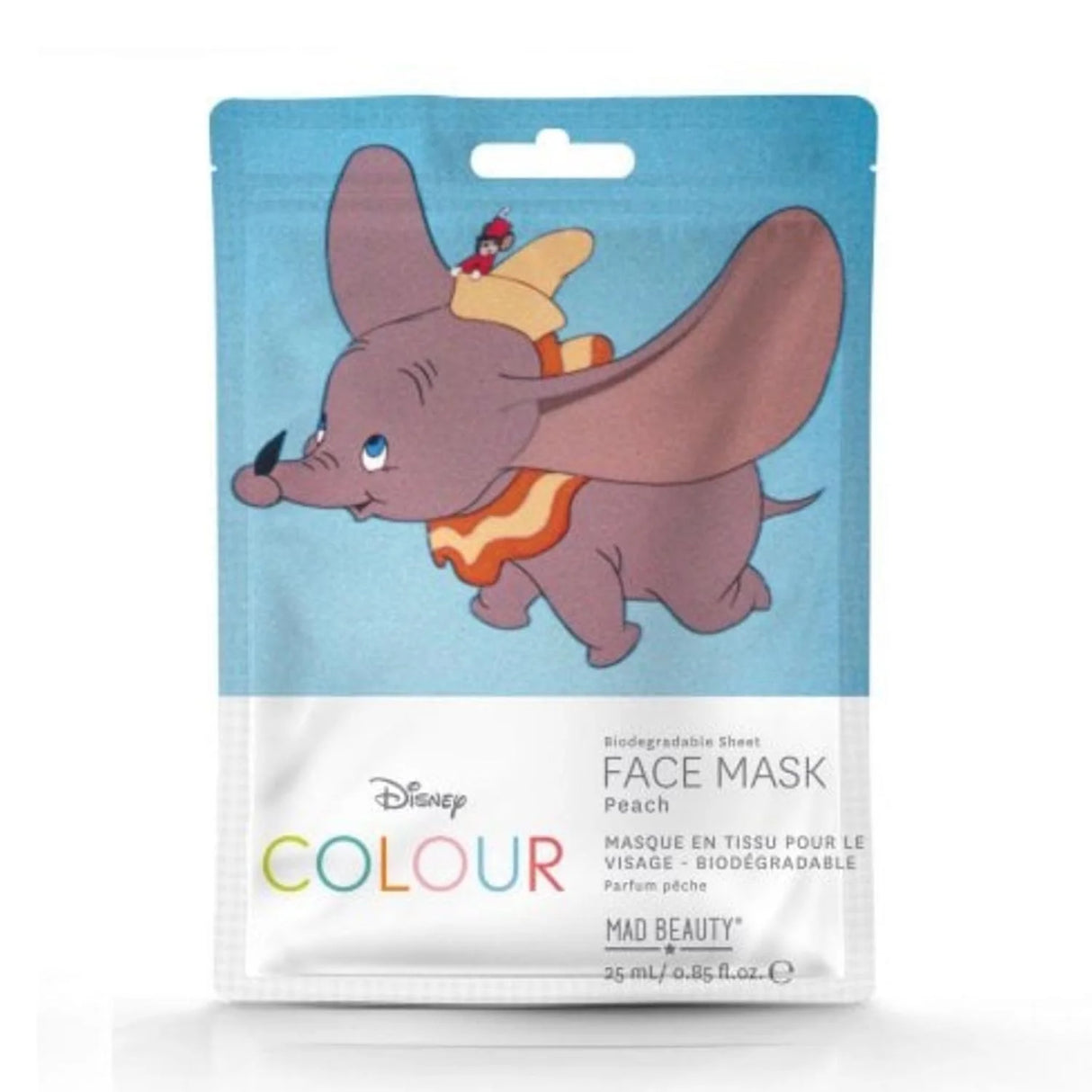 Disney Colour Dumbo Mascarilla Facial Melocoton 1un - Feel You