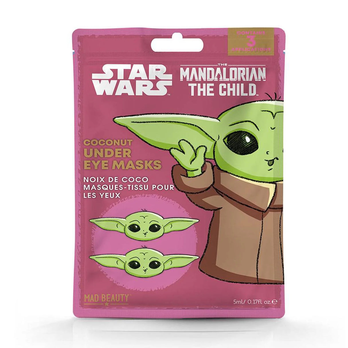 Disney The Mandalorian The Child Coconut Mascarillas Para Ojos 1un - Feel You
