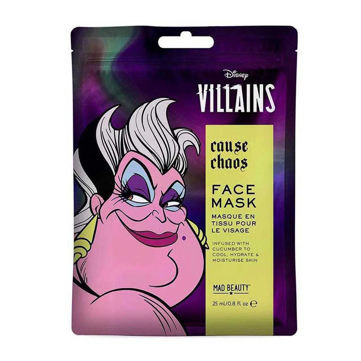 Disney Villains Cause Chaos Mascarilla Facial 1un - Feel You