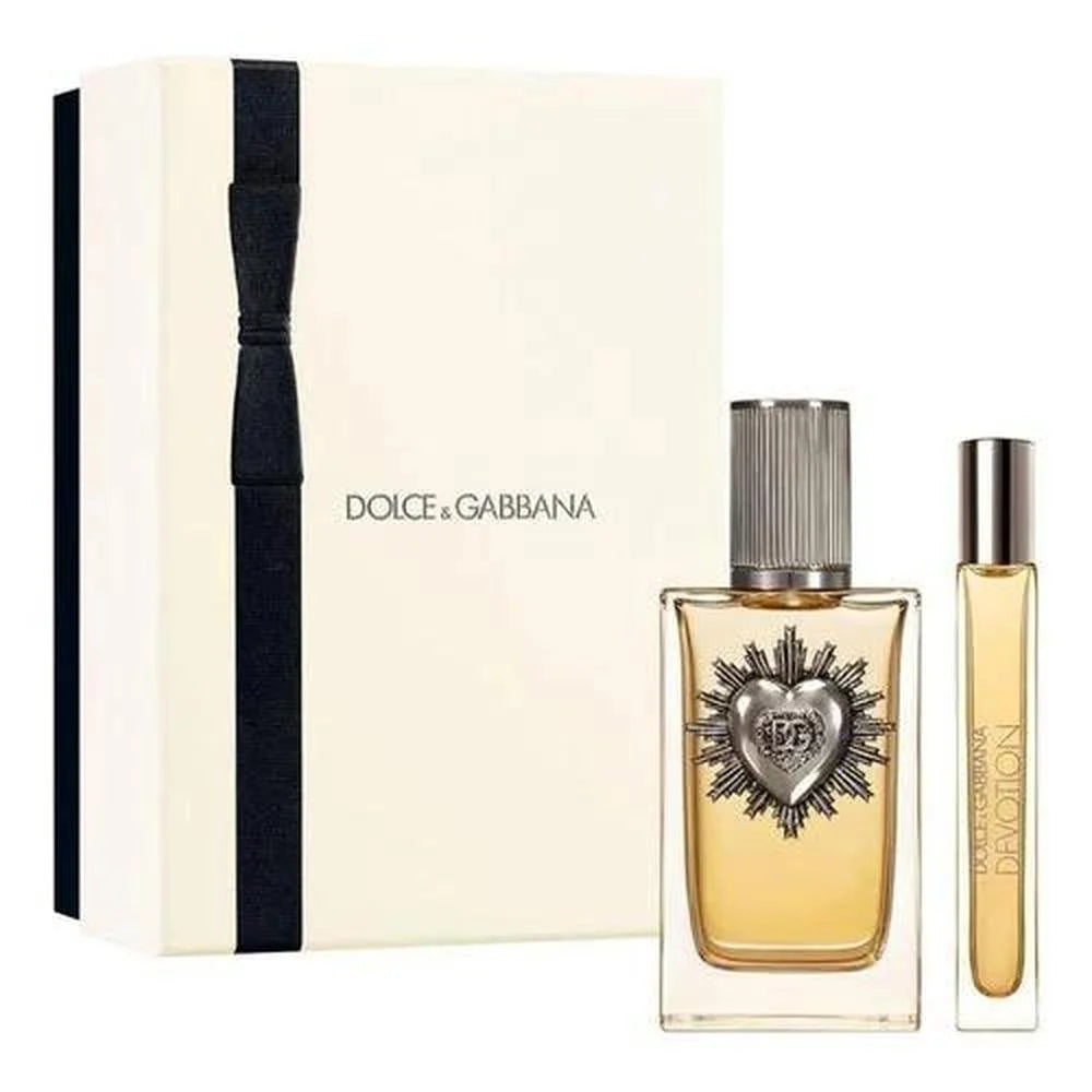 Dolce Gabbana - Devotion Pour Homme Gift Set EDP 100 ml and EDP Miniature 10 ml - 110ml - Feel You