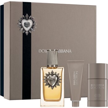 Dolce Gabbana - Devotion Pour Homme Gift Set EDP 100 ml, deostick 75 g and shower gel 50 ml - 100ml - Feel You