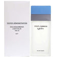 Dolce & Gabbana, Light Blue, Eau De Toilette, For Women, 100 ml *Tester - Feel You