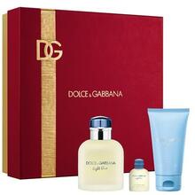 Dolce Gabbana - Light Blue Pour Homme Gift Set EDT 75 ml, shower gel 50 ml and EDT miniature 4.5 ml - 75ml - Feel You