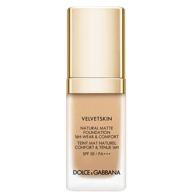 Dolce & Gabbana, Velvetskin, Matte, Liquid Foundation, 215, SPF 30, 30 ml - Feel You
