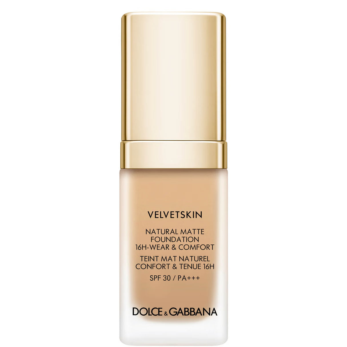 Dolce & Gabbana, Velvetskin, Matte, Liquid Foundation, 335, SPF 30, 30 ml - Feel You
