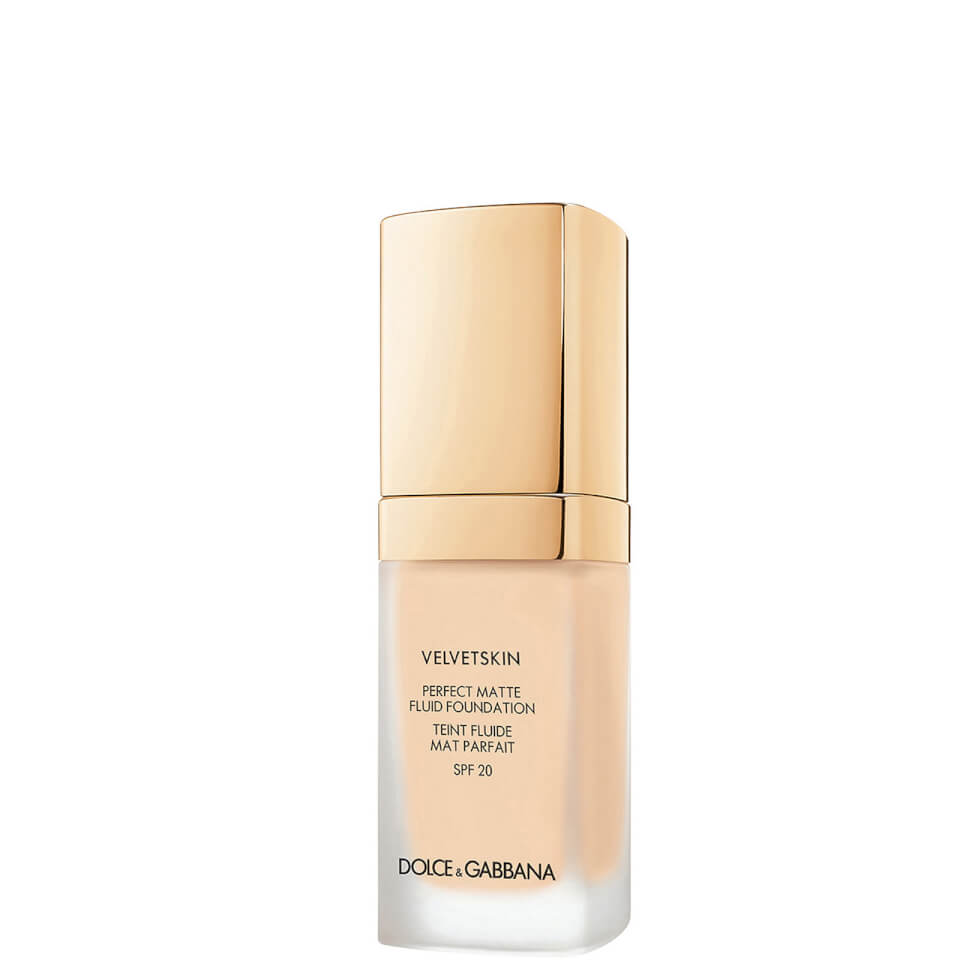Dolce & Gabbana, Velvetskin, Matte, Liquid Foundation, 75, SPF 20, 30 ml - Feel You