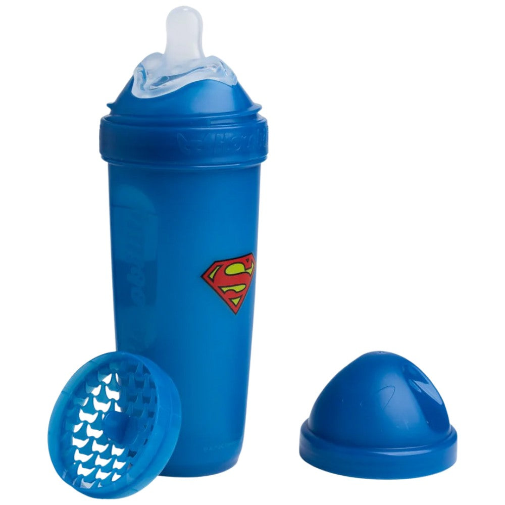 Double Anti-Colic Baby Bottle 340 ml / Superman - 340 мл - Feel You