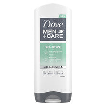 Dove - Men+Care Sensitive 3 in 1 Shower Gel - 400ml - Feel You