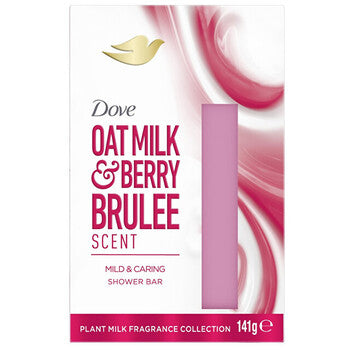 Dove - Shower Bar Oat Milk ( Ovesné mléko a Berry Bruleé ) - Krémová tableta - 141.0g - Feel You