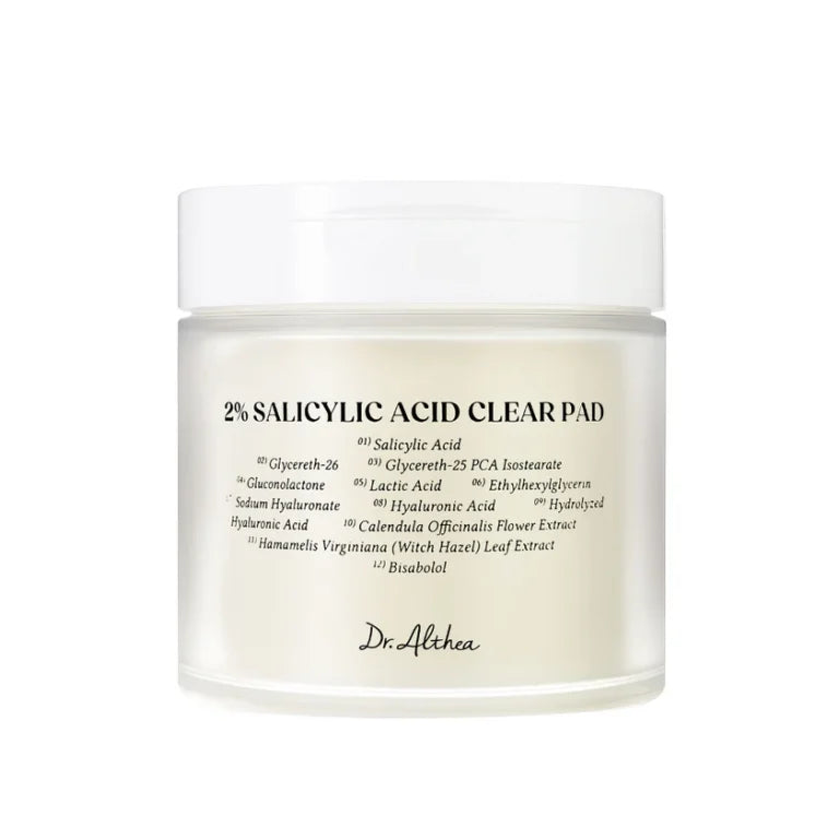 Dr. Althea - 2% Salicylic Acid Clear Pad, 60 pads - Feel You