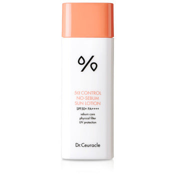Dr.Ceuracle - 5a Control No-Sebum Sun Lotion SPF 50 - Pleťové mléko na opalování pro mastnou a problematickou pleť - 50ml - Feel You