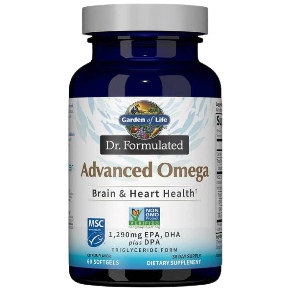 Dr. Formulated Advanced Omega - 60 Гел капсули - Feel You