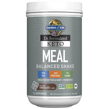 Dr. Formulated Keto Meal | Balanced Shake - 672 грама - Feel You
