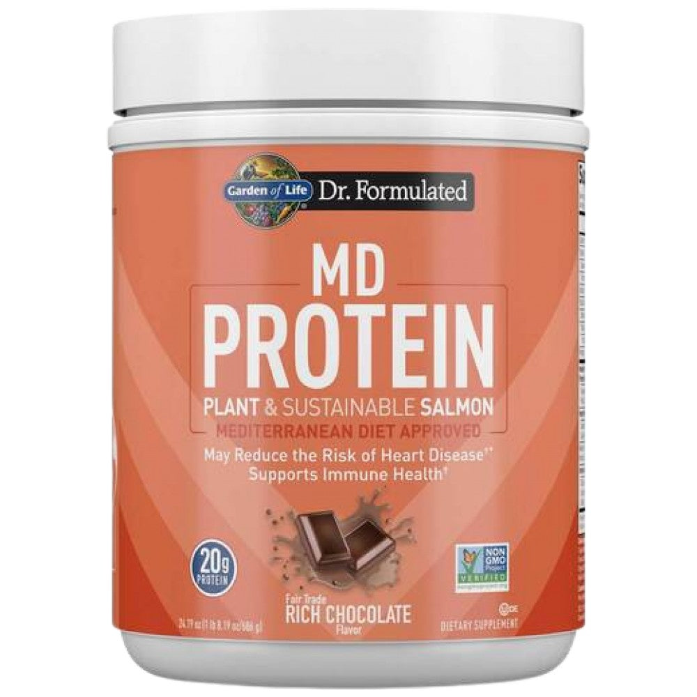 Dr. Formulated MD Protein | Plant & Sustainable Salmon Powder - 644 грама - Feel You