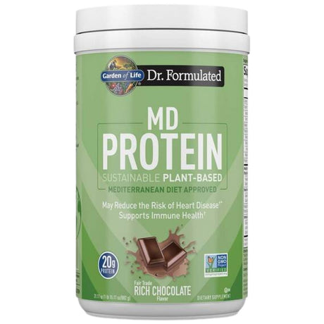 Dr. Formulated MD Protein | Sustainable Plant-Based Powder - 882 грама - Feel You