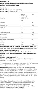 Dr. Formulated MD Protein | Sustainable Plant-Based Powder - 882 грама - Feel You