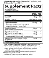 Dr. Formulated Memory & Focus for Adults 40+ - 60 Таблетки - Feel You