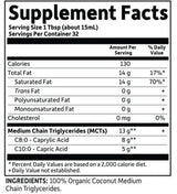 Dr. Formulated Organic Brain Health MCT Oil - 946 мл - Feel You