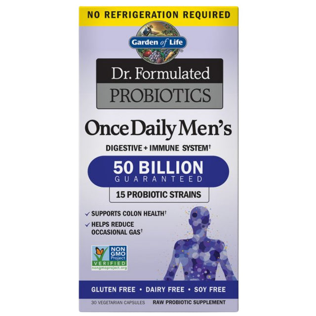 Dr. Formulated Probiotics | Once Daily Men's - 30 капсули - Feel You