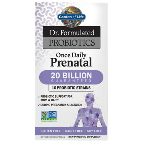 Dr. Formulated Probiotics | Once Daily Prenatal - 30 капсули - Feel You